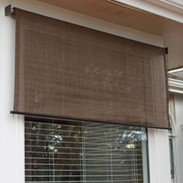 Exterior roller shade